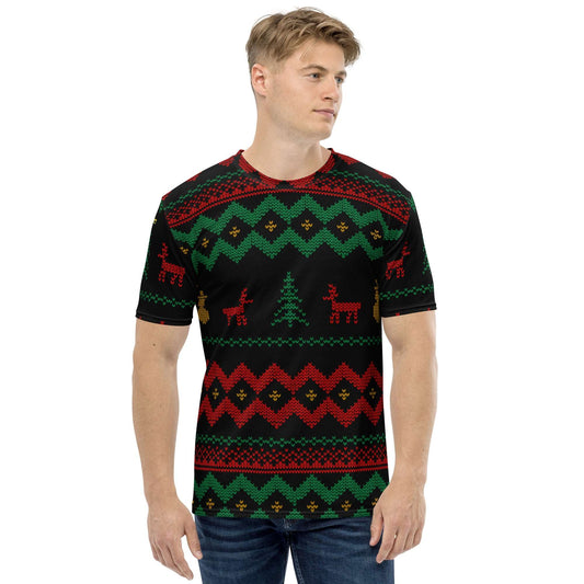 Christmas Merry Sweater Men's T-shirt TeeSpect