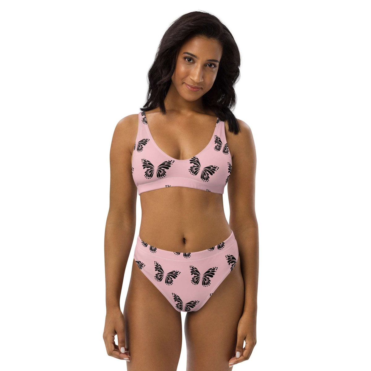 Butterfly Recycled High-Waisted Bikini - Multiple Colors