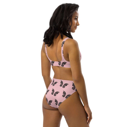 Butterfly Recycled High-Waisted Bikini - Multiple Colors