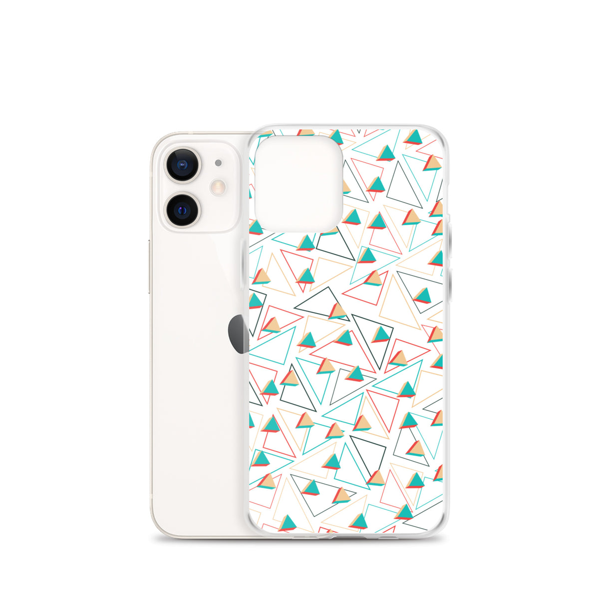 Vinilo o funda para iPhone Blanco Confitado Triangular