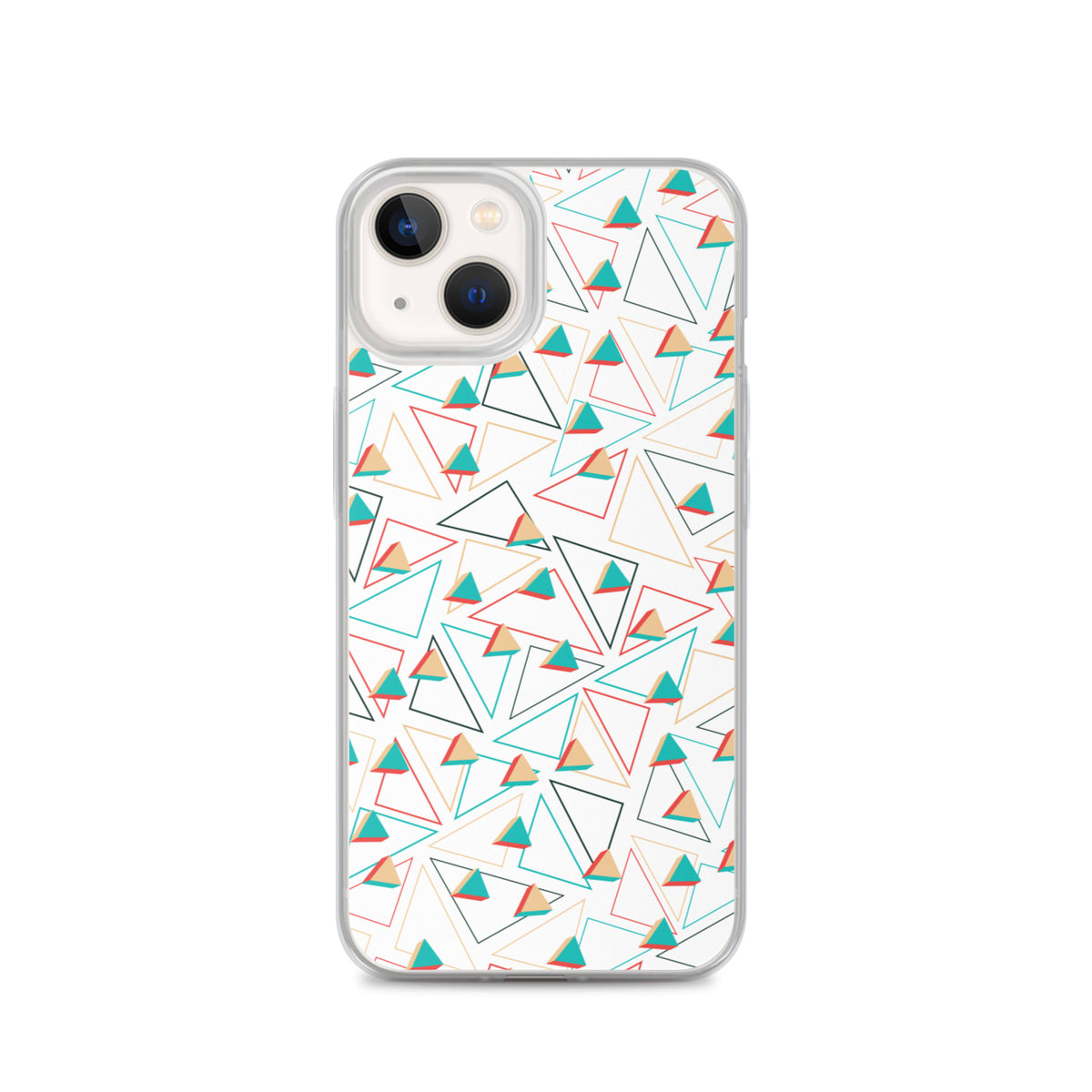 Vinilo o funda para iPhone Blanco Confitado Triangular