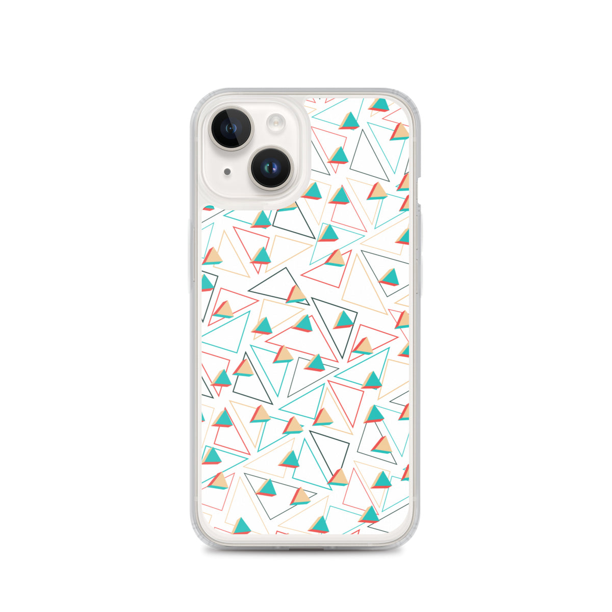 Vinilo o funda para iPhone Blanco Confitado Triangular