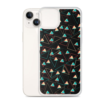 Triangular Candied Black iPhone Case