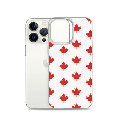 All Maple-Leafed Out White iPhone Case TeeSpect