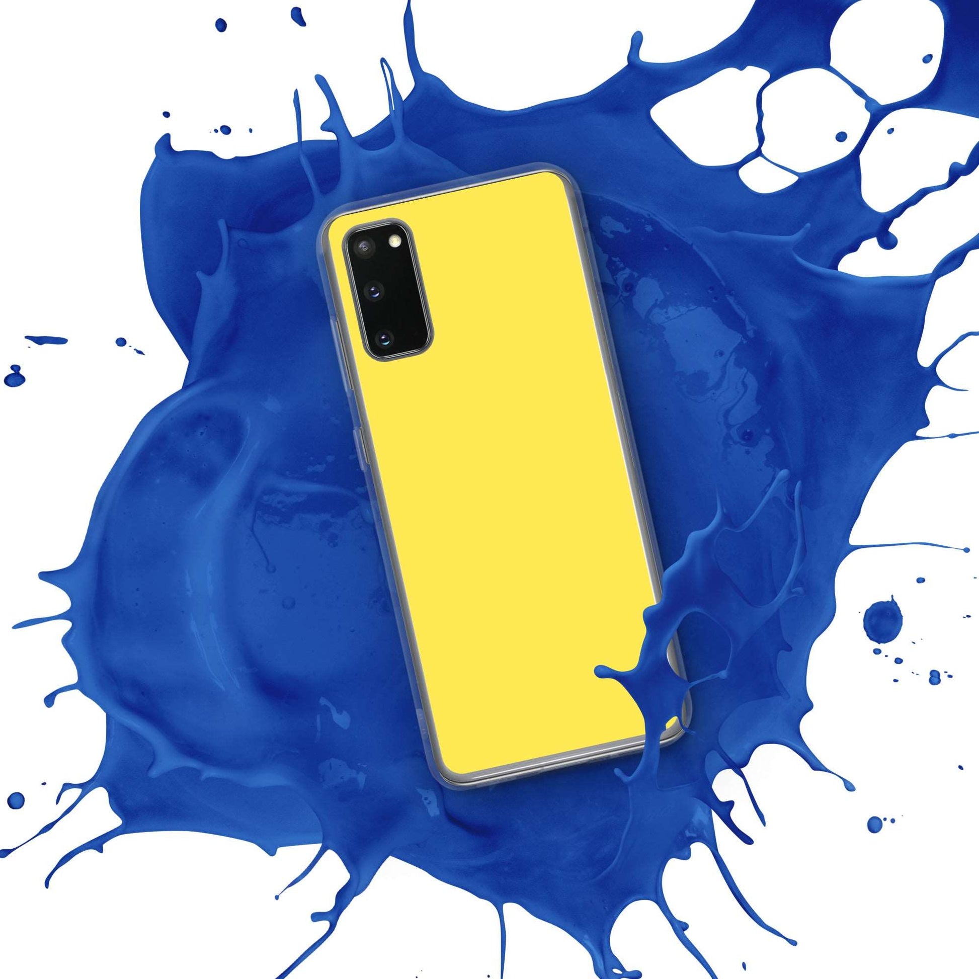 Bright Yellow Samsung Case