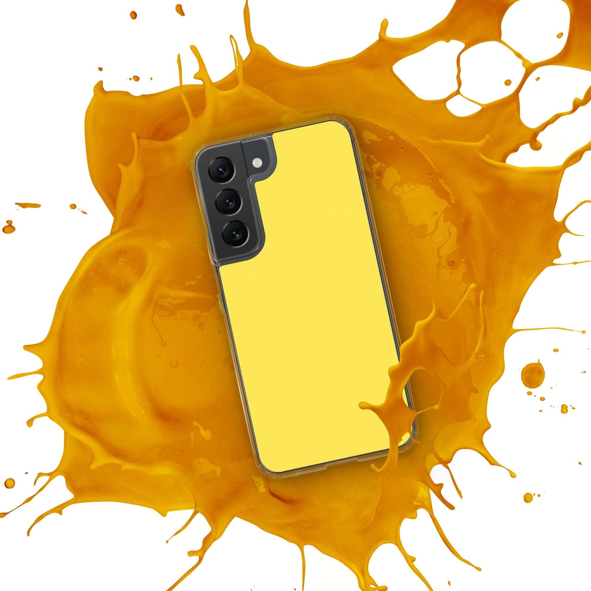 Bright Yellow Samsung Case
