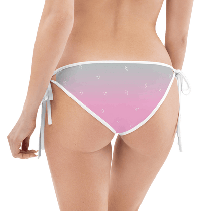 Semi Circle Green Pink Reversible Bikini Bottom TeeSpect