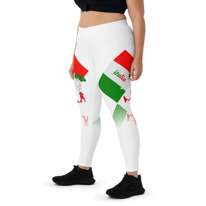Elegant Italia - Italy Flag And Map Stylish, Durable, Women's Leggings