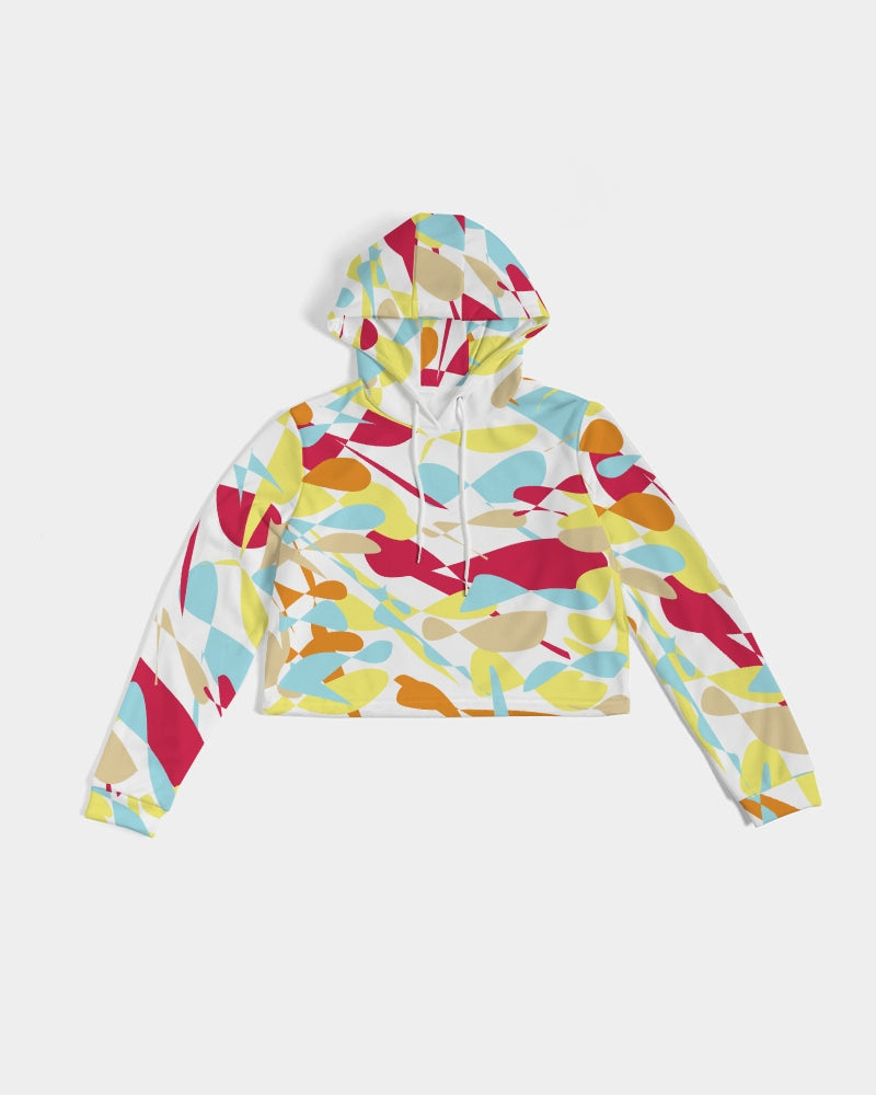 When Confused Women's Cropped Hoodie TeeSpect