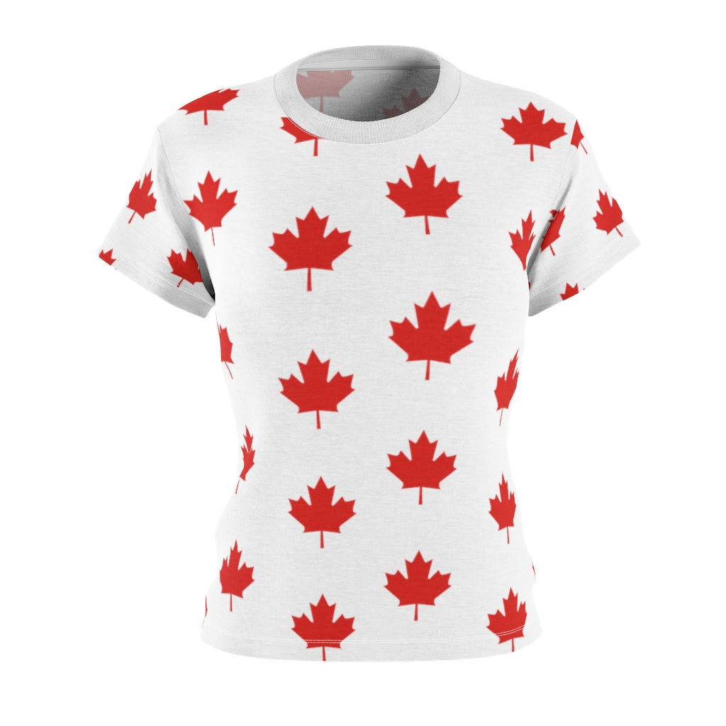 All Maple-Leafed Out Women's AOP Cut & Sew Tee TeeSpect