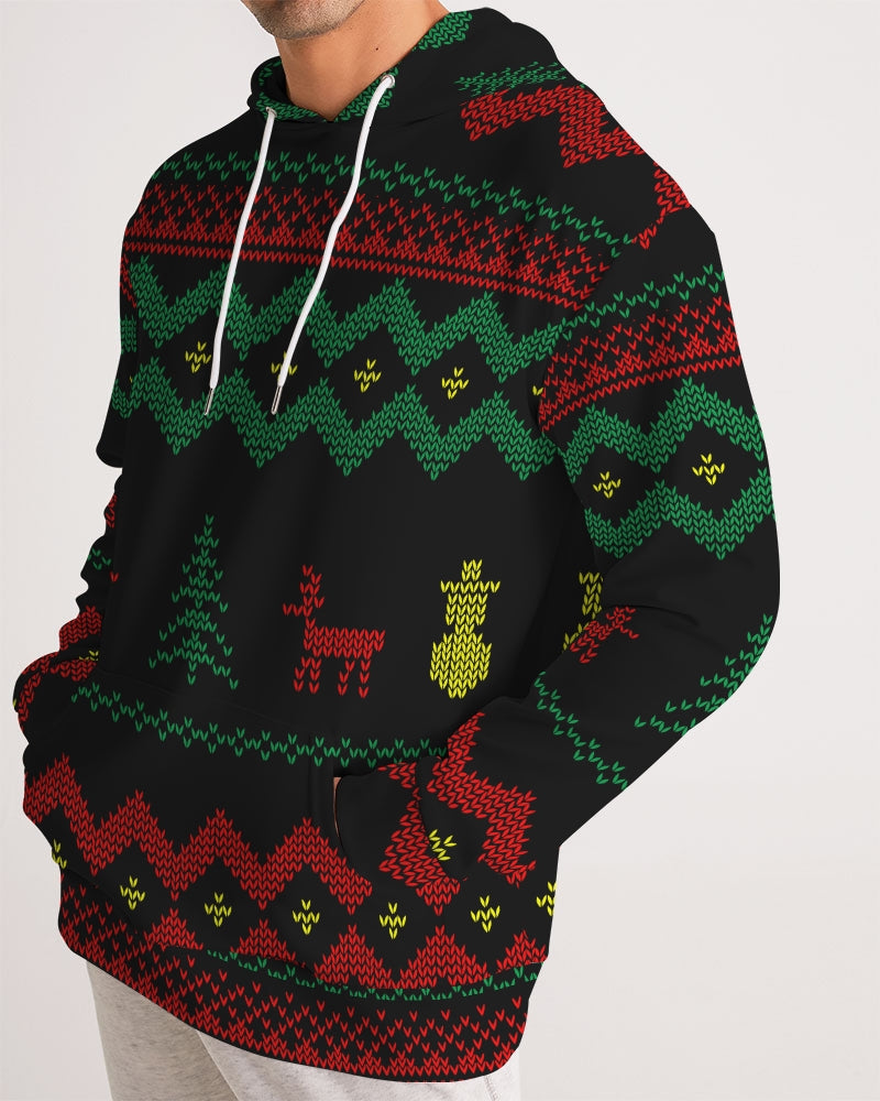 Christmas Merry Sweatshirt (Sweater) Black Men's Hoodie TeeSpect