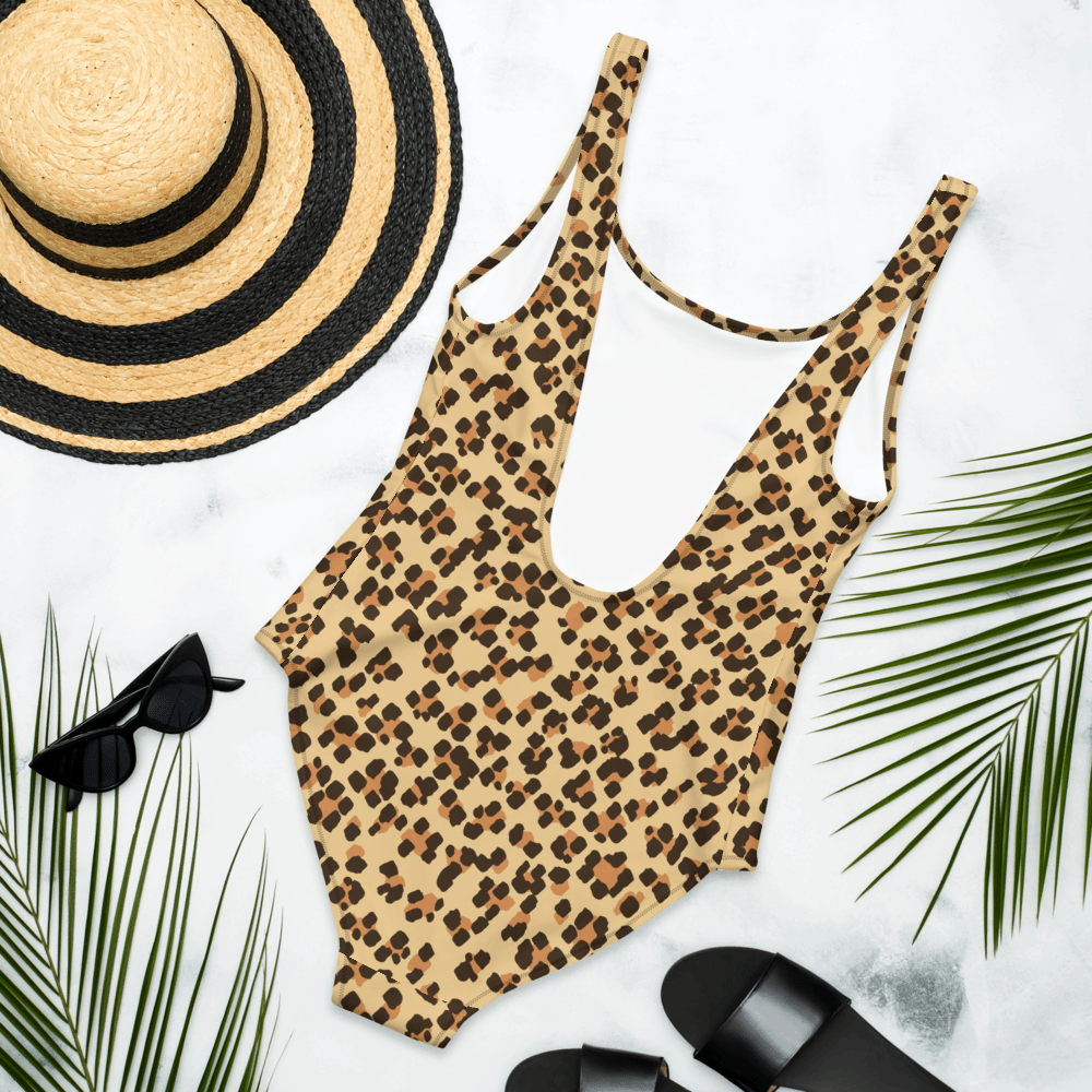 Leopard On One-Piece Swimsuit TeeSpect