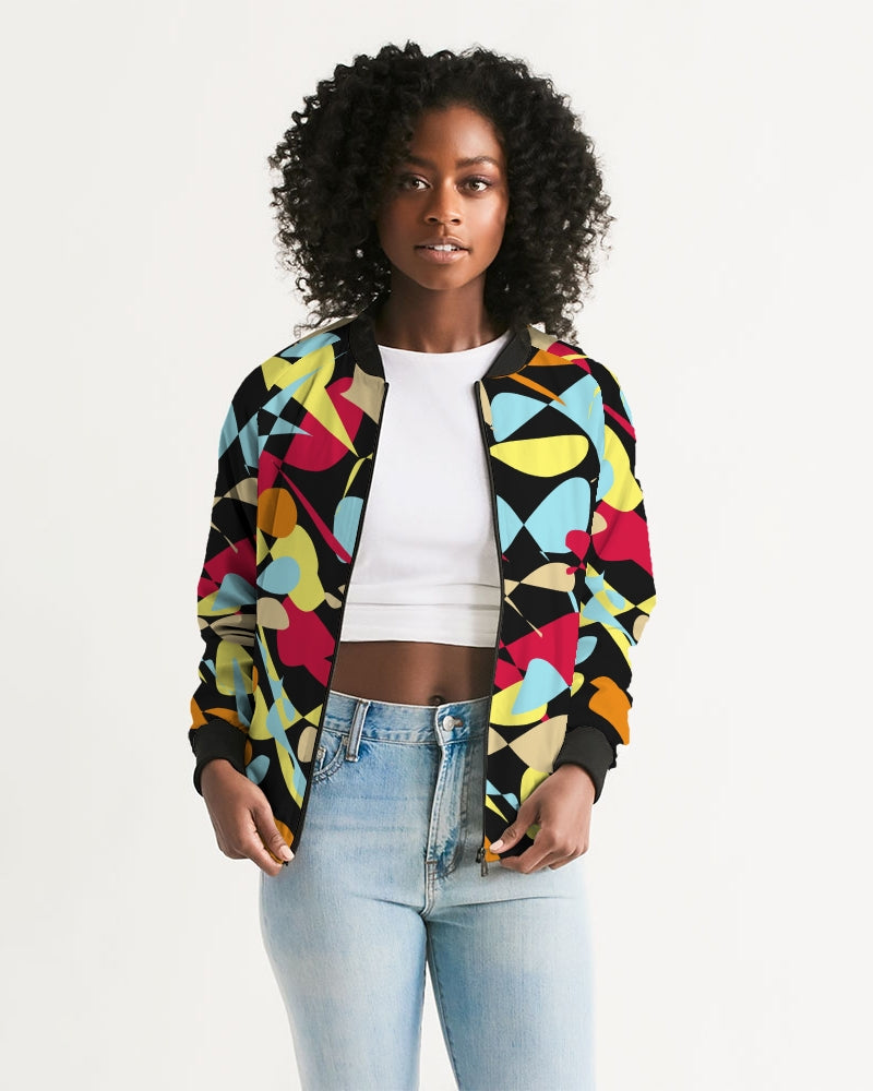 When Confused Black Women's Bomber Jacket TeeSpect