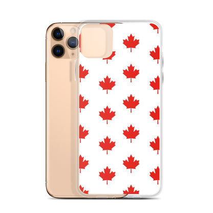 All Maple-Leafed Out White iPhone Case TeeSpect