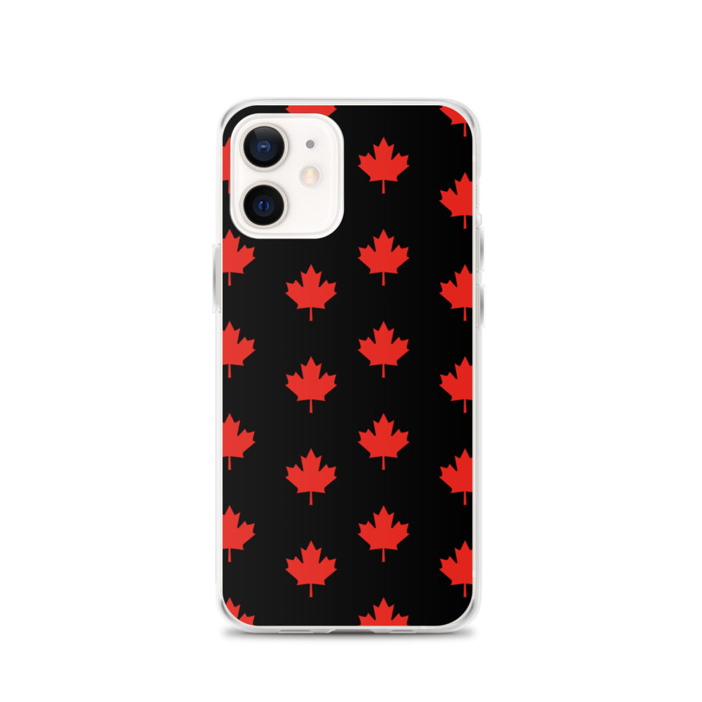 All Maple-Leafed Out iPhone Black Case TeeSpect