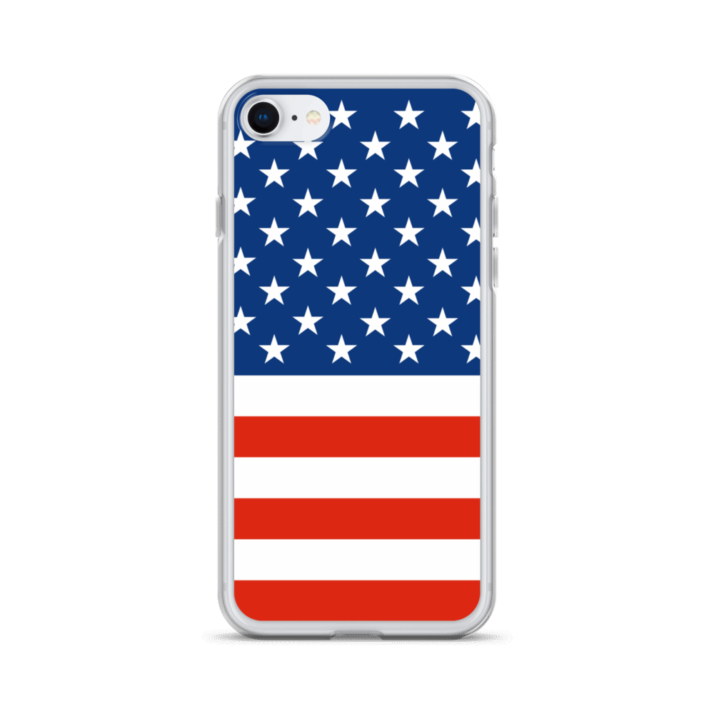Stars And Stripes USA Flag iPhone Case TeeSpect