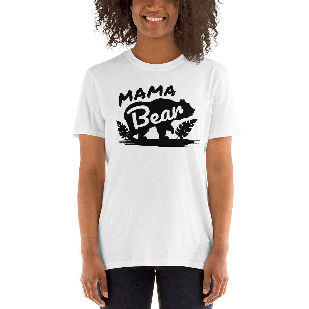 MAMA Bear Unisex, Soft Cotton, Softstyle Short-Sleeve T-Shirt TeeSpect