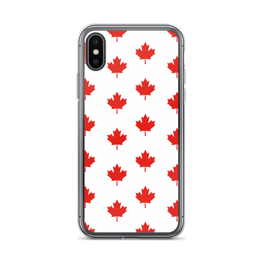 All Maple-Leafed Out White iPhone Case TeeSpect