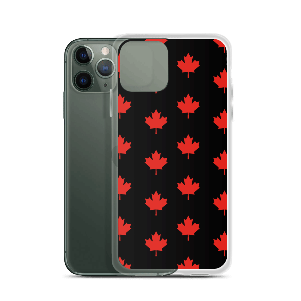 All Maple-Leafed Out iPhone Black Case TeeSpect