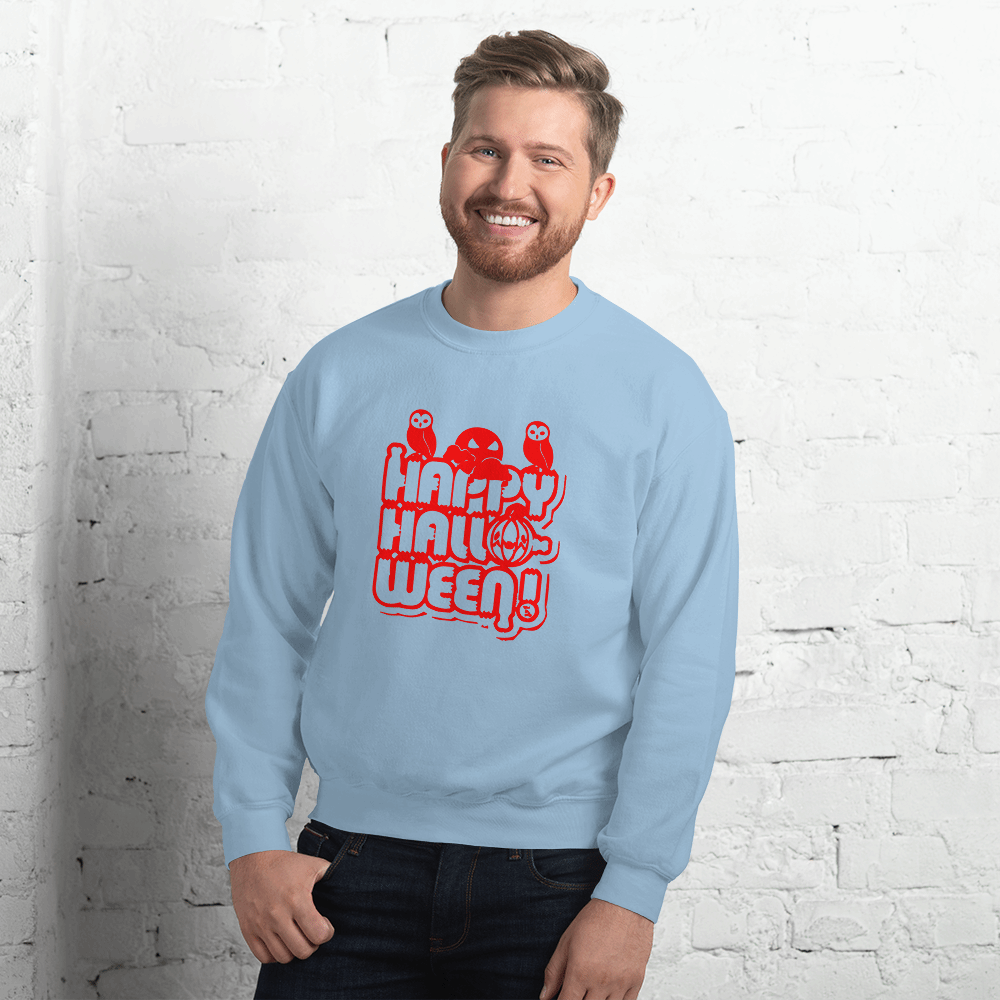 Happy Halloween! Unisex Crew Neck Sweatshirt TeeSpect