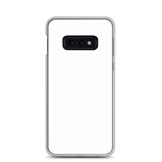 White Samsung Case TeeSpect