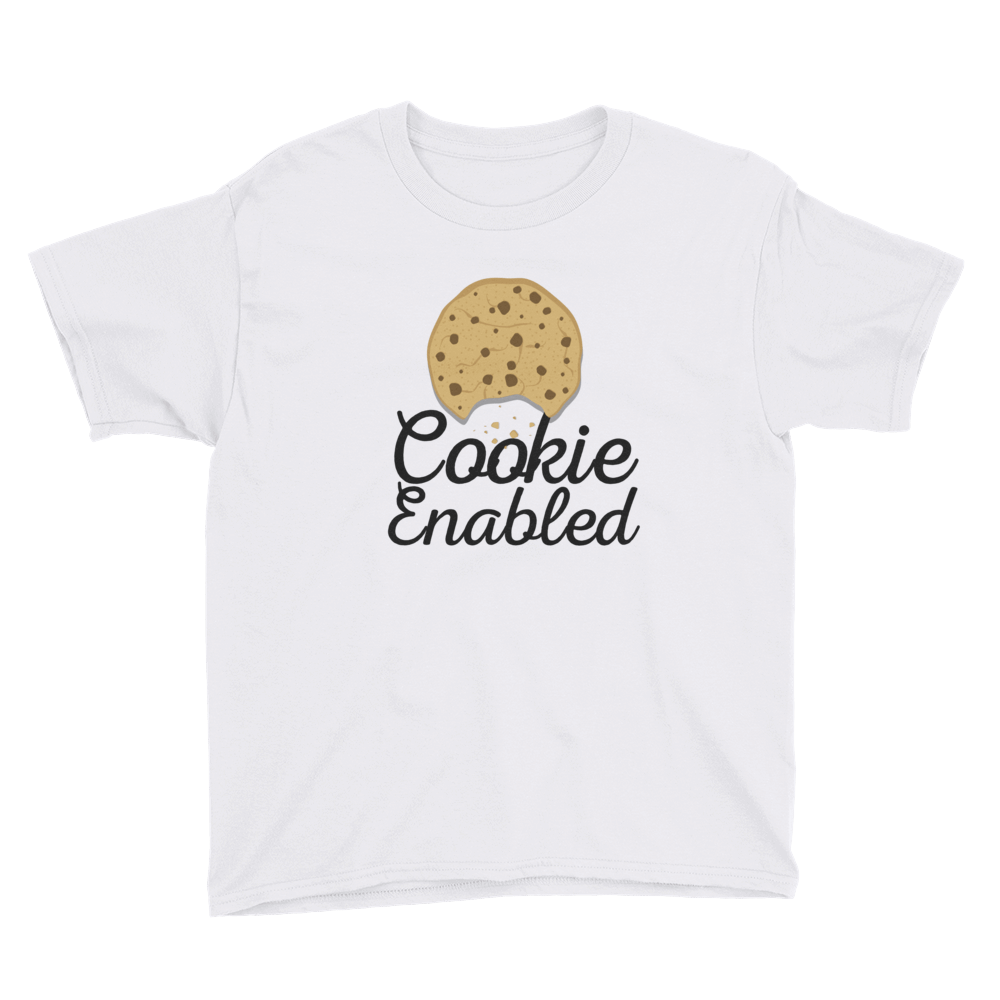 Cookie Enabled  Youth Lightweight Short Sleeve T-Shirt TeeSpect