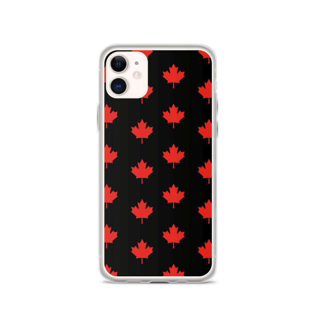 All Maple-Leafed Out iPhone Black Case TeeSpect