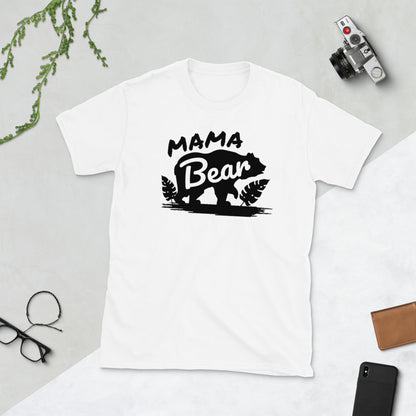 MAMA Bear Unisex, Soft Cotton, Softstyle Short-Sleeve T-Shirt TeeSpect