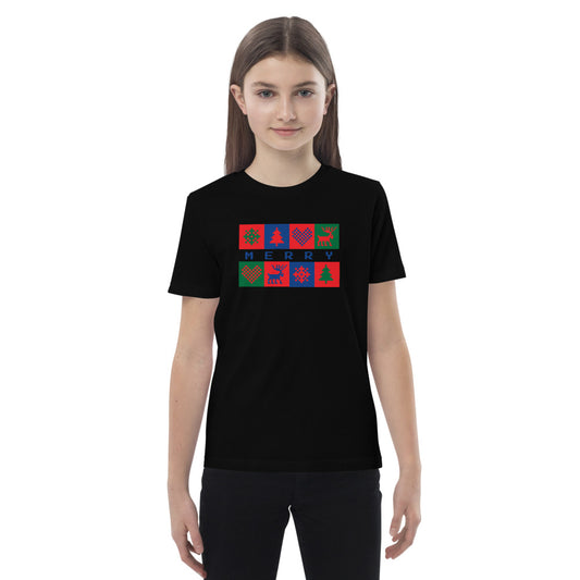 Merry Box Organic Cotton Kids T-Shirt | Stanley/Stella STTK909 TeeSpect