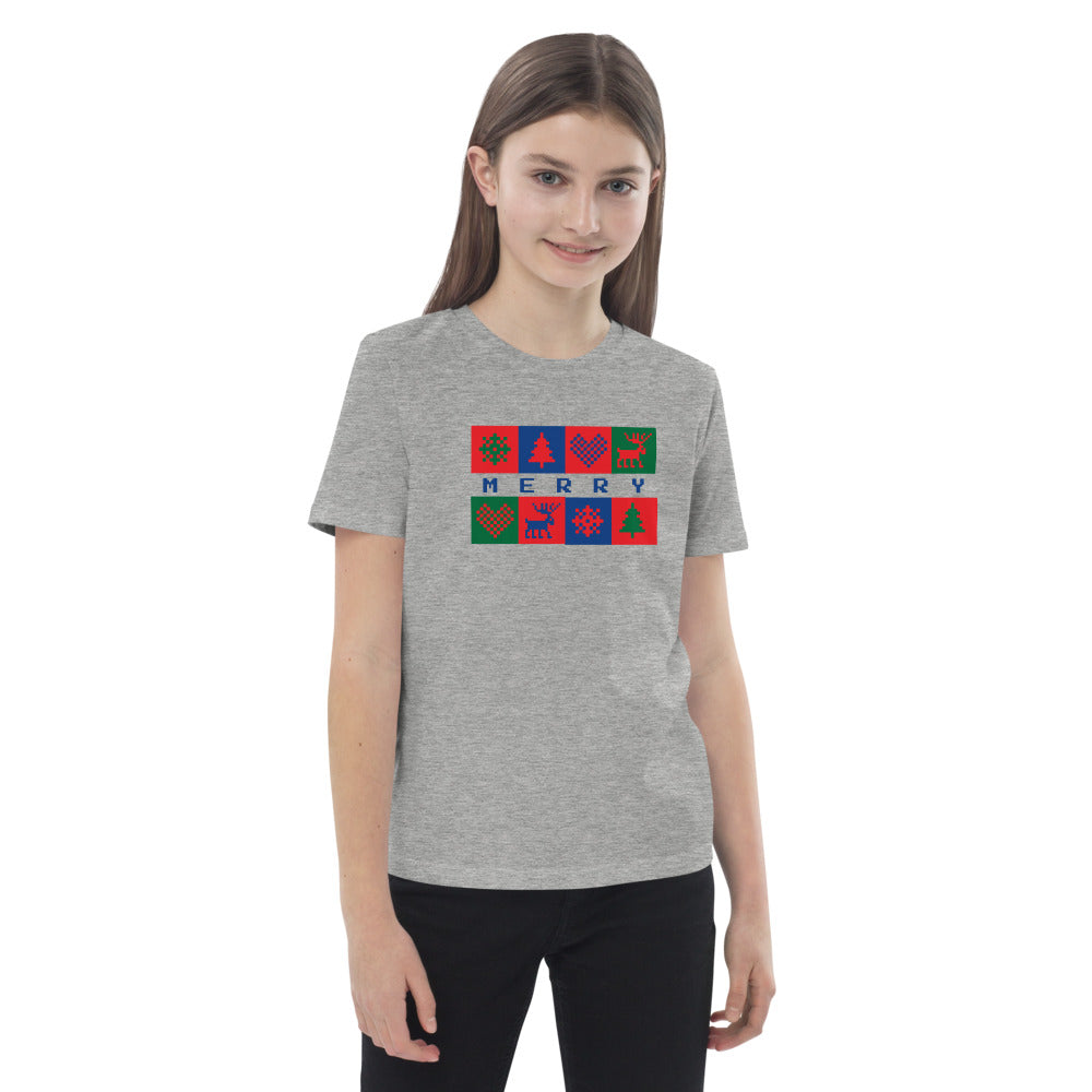 Merry Box Organic Cotton Kids T-Shirt | Stanley/Stella STTK909 TeeSpect