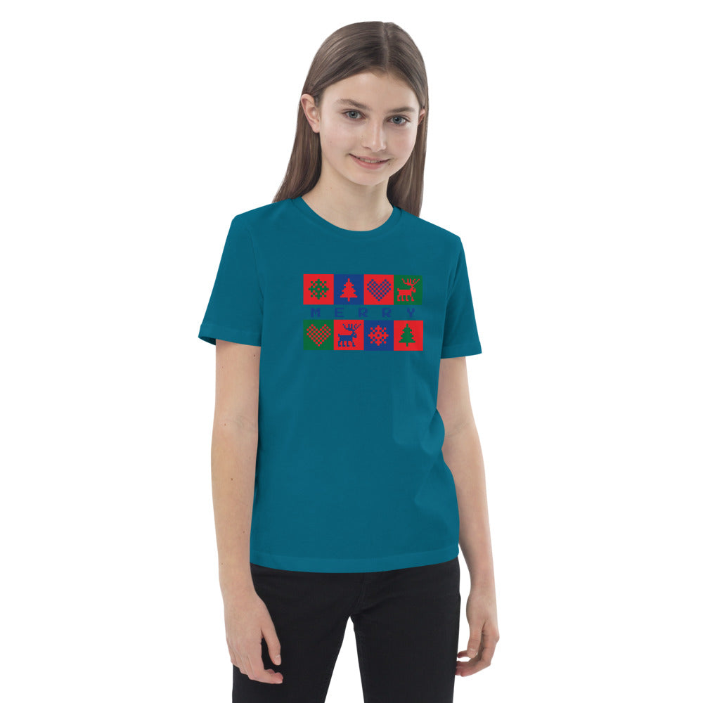 Merry Box Organic Cotton Kids T-Shirt | Stanley/Stella STTK909 TeeSpect