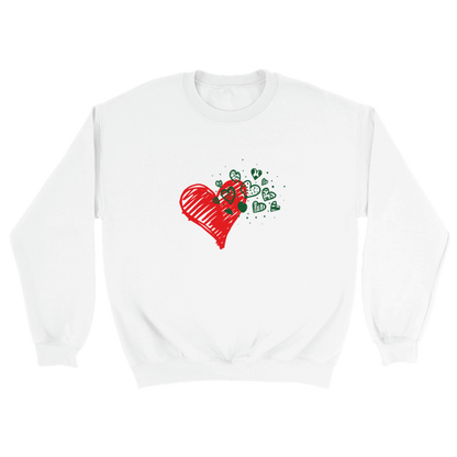 Sweetheart Hearts Custom Personalized Classic Unisex Crewneck Sweatshirt TeeSpect
