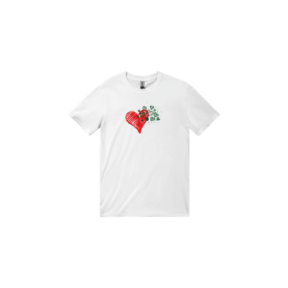 Sweetheart Hearts Custom Personalized Classic Unisex Crewneck T-shirt TeeSpect