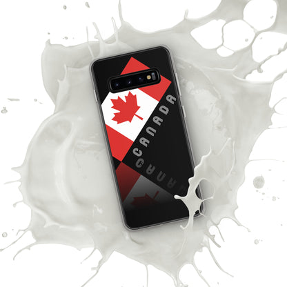 Elegant Maple Leaf Canada Samsung Black Case