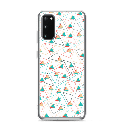 Triangular Candied White Samsung Case TeeSpect