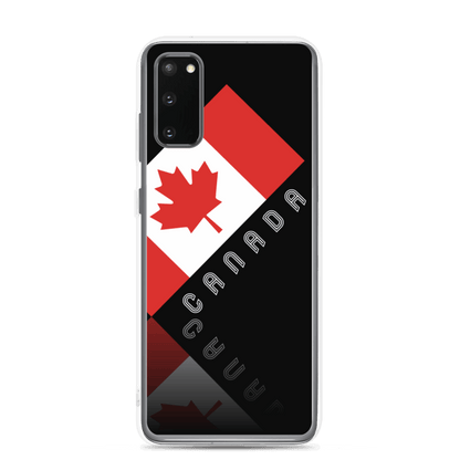 Elegant Maple Leaf Canada Samsung Black Case TeeSpect