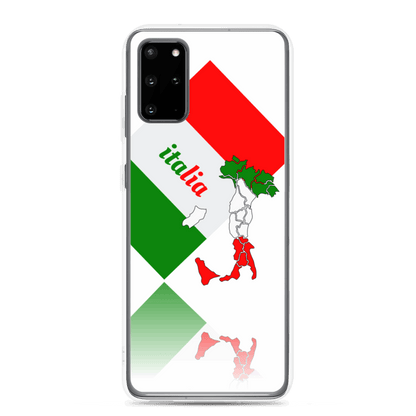 Elegant Italia - Italy Flag And Map Samsung White Case TeeSpect