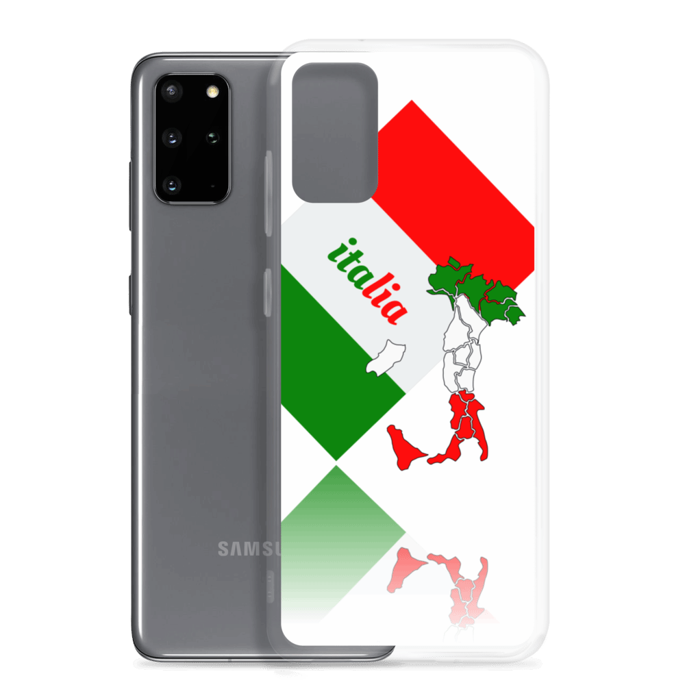 Elegant Italia - Italy Flag And Map Samsung White Case TeeSpect