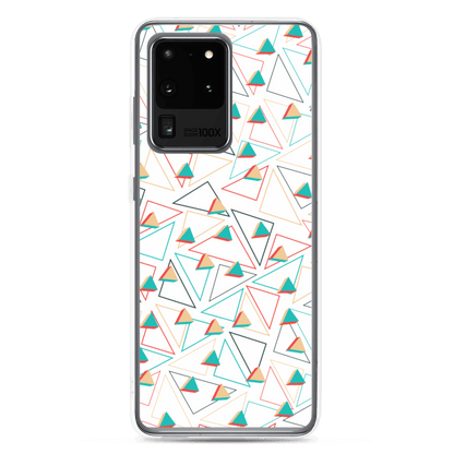 Triangular Candied White Samsung Case TeeSpect