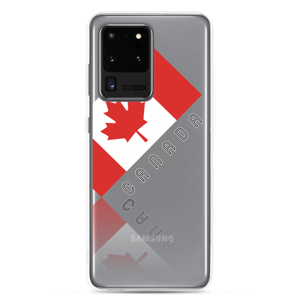 Elegant Maple Leaf Canada Samsung Clear Case TeeSpect