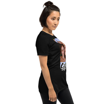 Sisters Custom Photo + Text Personalized Unisex Softstyle Short-Sleeve T-Shirt TeeSpect