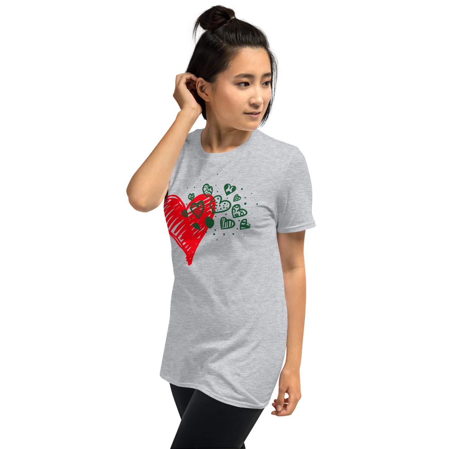 Sweetheart Hearts Unisex Basic Short-Sleeve Softstyle T-Shirt TeeSpect