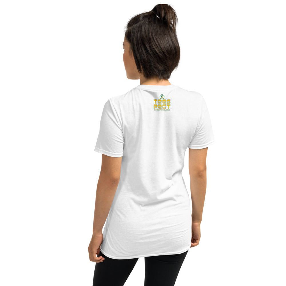 Sisters Custom Photo + Text Personalized Unisex Softstyle Short-Sleeve T-Shirt TeeSpect
