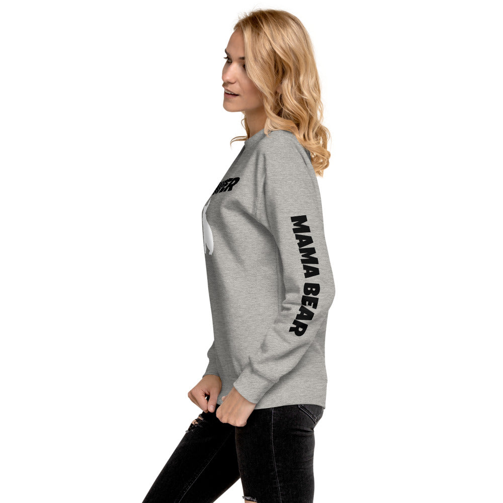 Custom Name Bold Mama Bear Personalized Unisex Fleece Pullover | Cotton Heritage M2480 TeeSpect