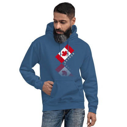 Elegant Maple Leaf Canada Unisex Heavy Blend Hooded Sweatshirt TeeSpect