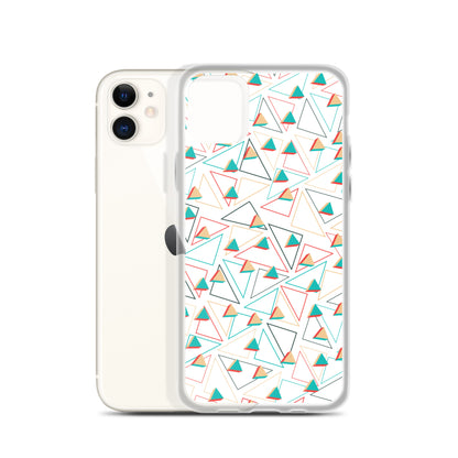 Vinilo o funda para iPhone Blanco Confitado Triangular