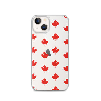 Coque transparente pour iPhone All Maple-Leafed Out