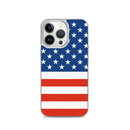 Vinilo o funda para iPhone Bandera de EE. UU. De barras y estrellas