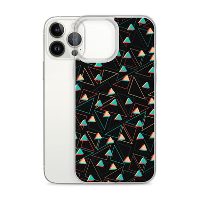 Triangulaire Confit Noir Coque et skin adhésive iPhone