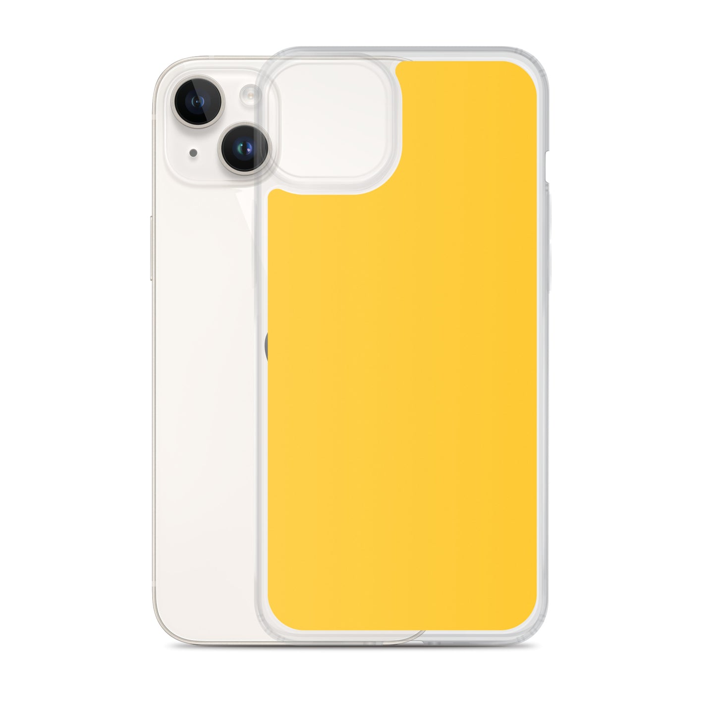 Coque iPhone jaune